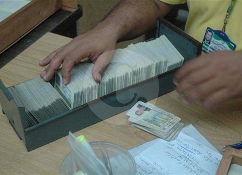 Tres funcionarios de la Registraduría están implicados en la red criminal. FOTO ARCHIVO