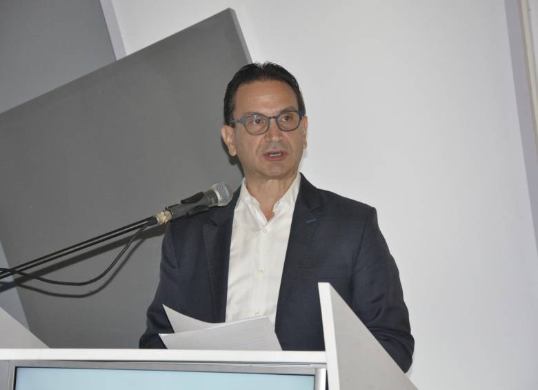 Juan Carlos Mora, presidente de la junta directiva de Asobancaria y presidente de Bancolombia, dictó línea de lo que se espera para el sector de cara a los próximos años. FOTO cortesía asobancaria