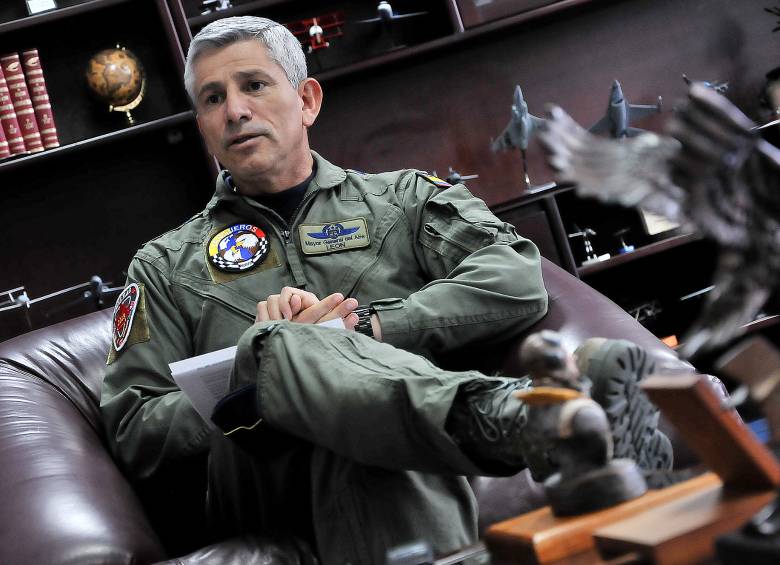 Excomandante de la Fuerza Aérea, general (r) Guillermo León León. FOTO COLPRENSA