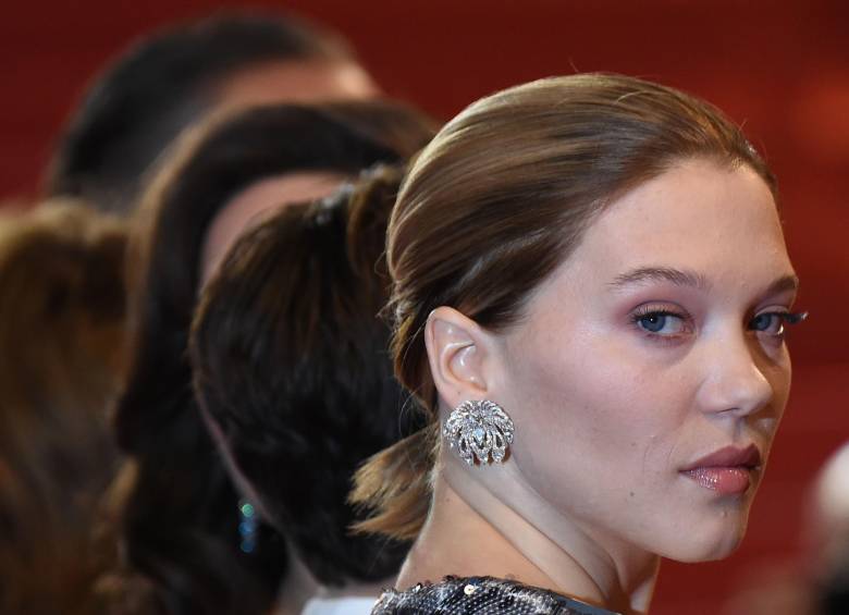 La actriz francesa Lea Seydoux. Foto: AFP. 
