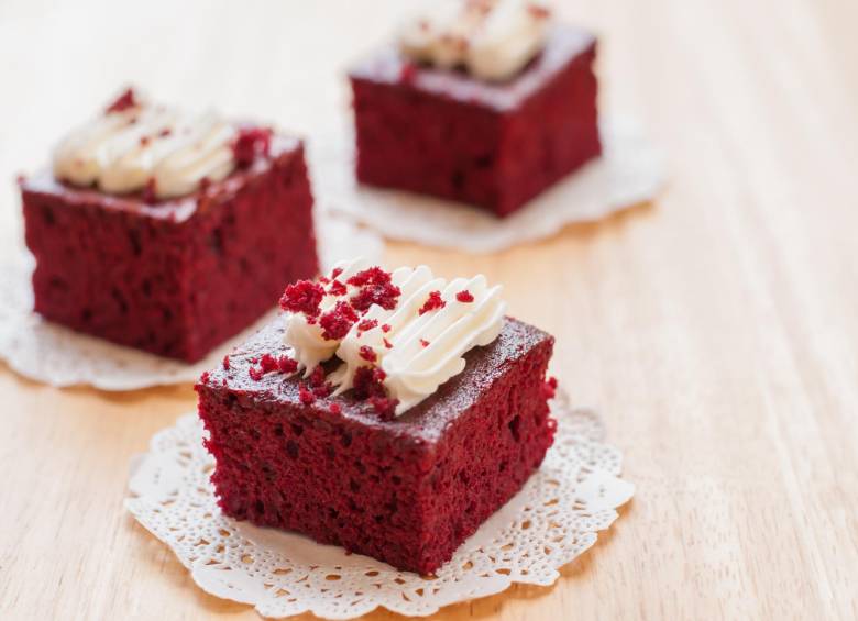 Así se ve la torta red velvet. FOTO SSTOCK
