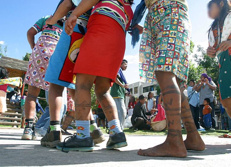 El pueblo indígena embera de Colombia ve factible erradicar la mutilación genital femenina tras las primeras experiencias positivas puestas en marcha desde 2007. FOTO ARCHIVO COLPRENSA
