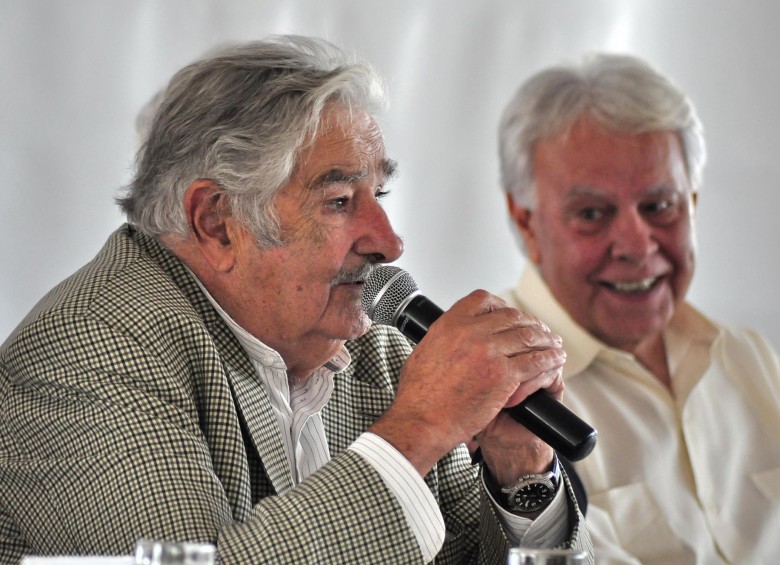 Las primeras voces de apoyo del expresidente Mujica al proceso de paz en Colombia se dieron en el 2013. FOTO Colprensa