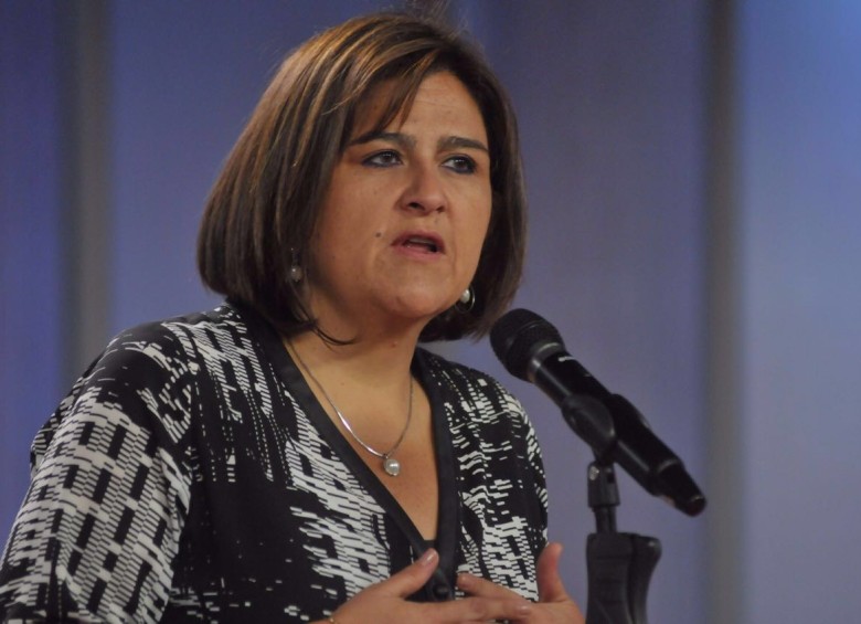 La ministra de Comercio, Industria y Turismo, María Lorena Gutiérrez, usará canales de comunicación oficiales. FOTO Colprensa