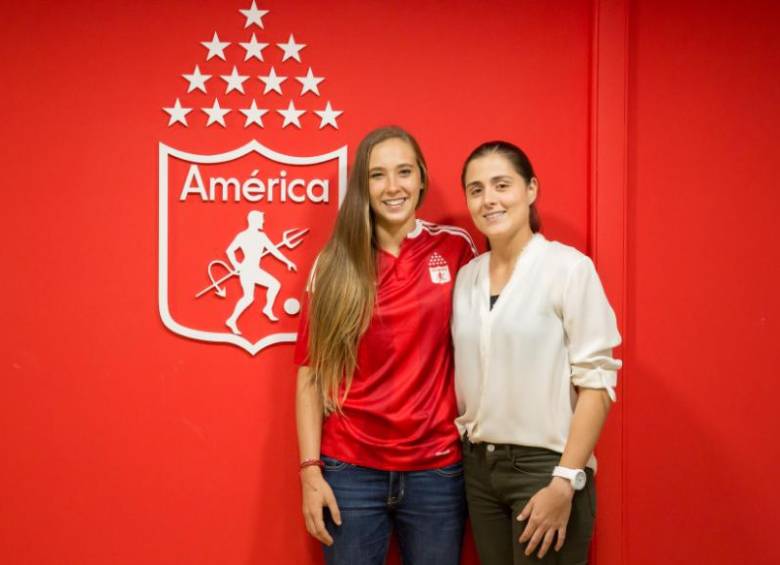 La futbolista Nicole Regnier denunció amenazas de muerte tras firmar como jugadora del América de Cali. FOTO Cortesía América de Cali