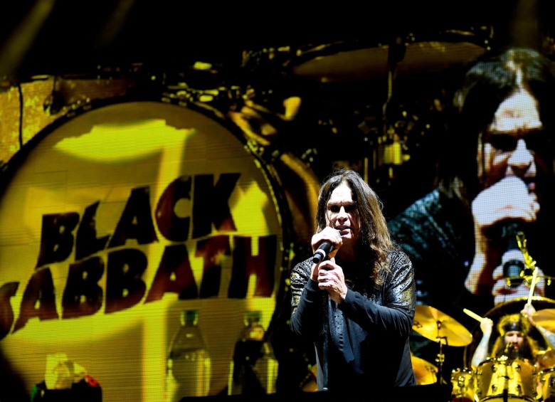 El verdadero nombre de Ozzy es John Michael Osbourne (foto). Mientras que estuvo alejado de la banda fue reemplazado durante un tiempo por el cantante Ronnie James Dio. FOTO AFP