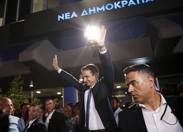  Kyriakos Mitsotakis, Primer Ministro de Grecia. FOTO: EFE