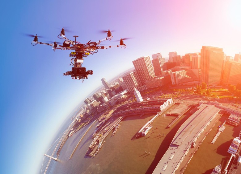 Hace un año se hizo la primera entrega comercial con un dron en Estados Unidos. Cada vez se abren las opciones. FOTO sstock