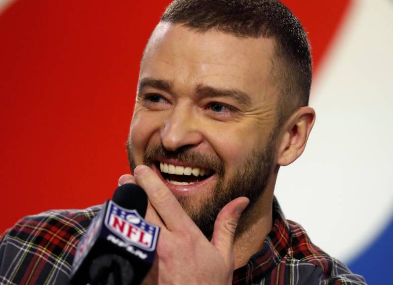 Justin Timberlake está listo para el Super Bowl. FOTO Reuters