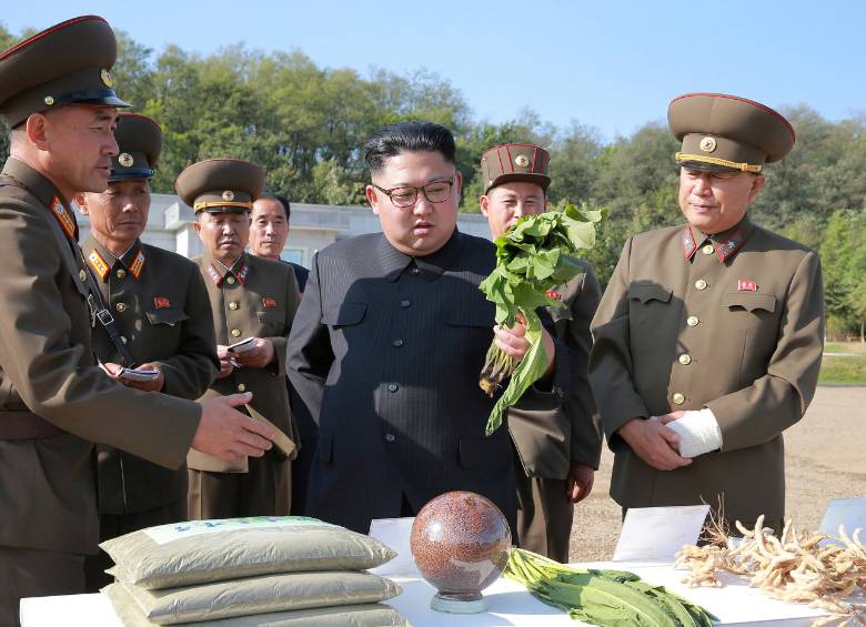La retórica incendiaria del dictador norcoreano, Kim Jong-un, y el presidente estadounidense, Donald Trump, ha suscitado una tensión nuclear FOTO REUTERS