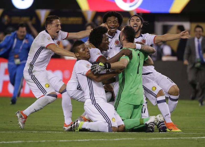 Para llegar a la final, Colombia deberá ganarle este miércoles a la vigente campeona, Chile. FOTO AFP