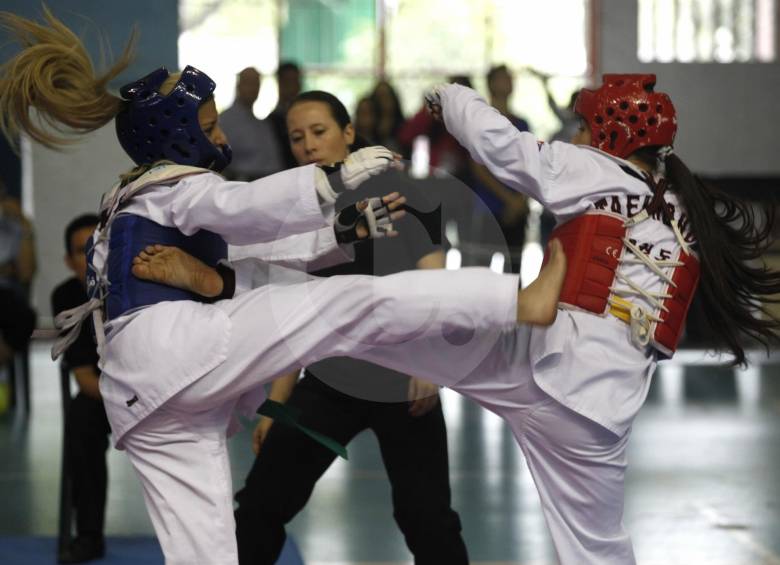 50.000 practicantes del taekwondo tiene Colombia. FOTO Manuel Saldarriaga