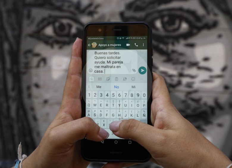 En este chat de Whatsapp ayudan a mujeres v ctimas de maltrato