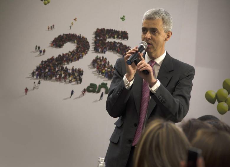 Un buen clima organizacional y la excelencia de sus empleados, son dos pilares de éxito que tiene Porvenir de cara a sus afiliados, destaca su presidente, Miguel Largacha. FOTO CORTESÍA PORVENIR