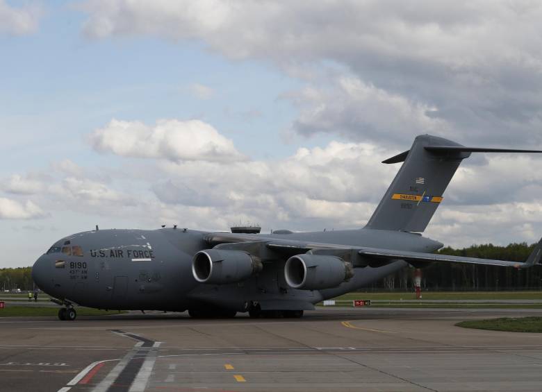 U.S. Air Force C-17 Globemaster. FOTO: AFP