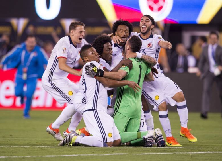 En la edición de Copa América disputada en Estados Unidos, Colombia se quedó con el tercer lugar del torneo al vencer al combinado anfitrión 1-0 con gol de Carlos Bacca. FOTO cortesía conmebol