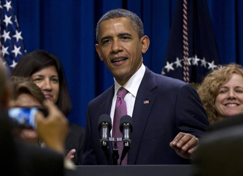 Obama anunció el pasado 20 de noviembre un conjunto de medidas unilaterales para regularizar a más de cinco de los once millones de indocumentados que hay en el país. FOTO ARCHIVO. 
