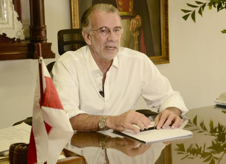 Eduardo Verano de la Rosa, gobernador del Atlántico. FOTO: COLPRENSA 