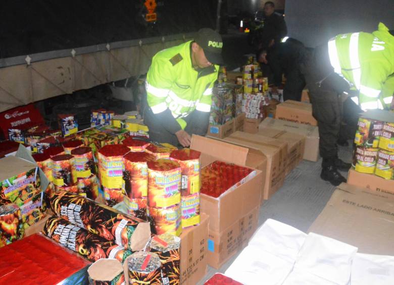 Incautan tres toneladas de pólvora en Itagüí