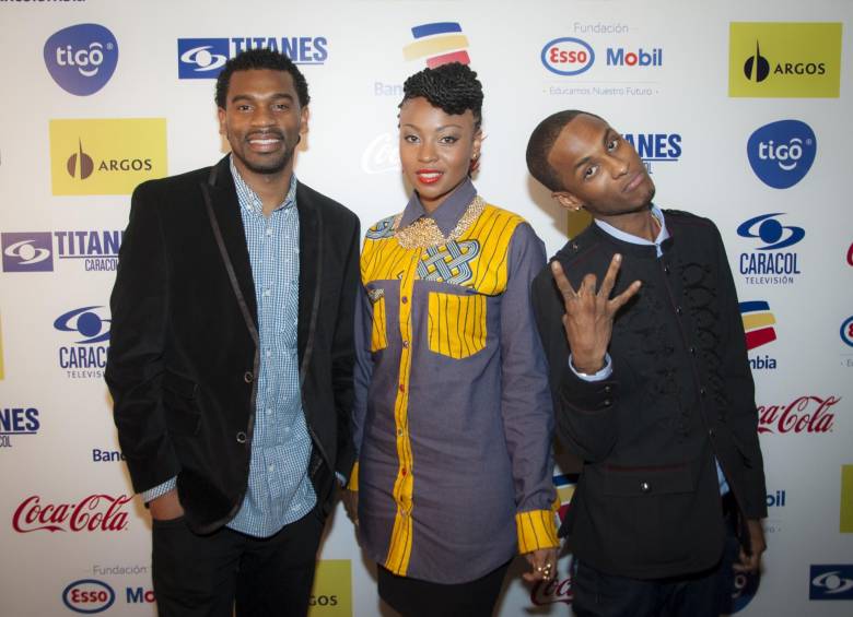 Los integrantes de Chocquibtown: Tostao, Goyo y Slow. 