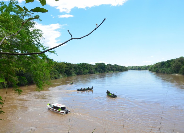 Río Magdalena a la altura de Tolima. Foto: Colprensa 