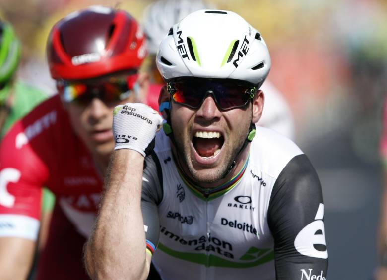 Cavendish está a 5 etapas de superar el gran récord de Eddy Merckx. FOTO AP