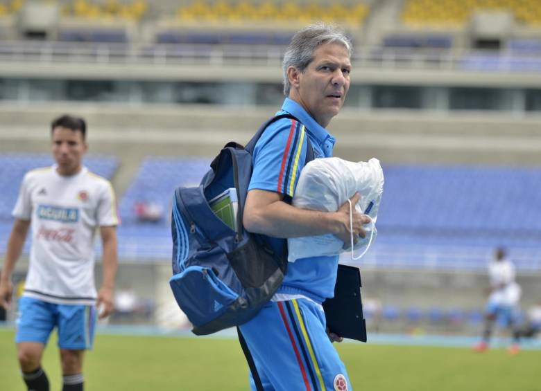 Carlos Piscis Restrepo, seleccionador de Colombia.FOTO Colprensa