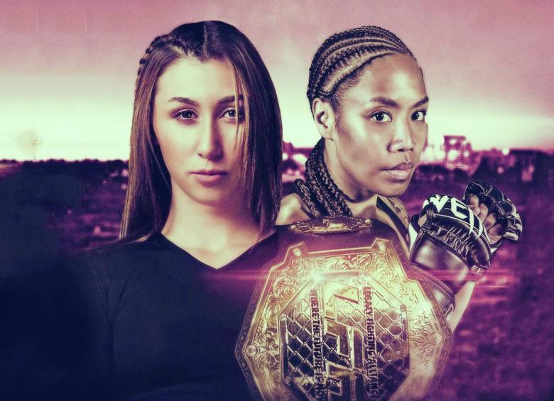 Este era el afiche con el que se promocionaba la pelea de Sabina. FOTO Cortesía LFA