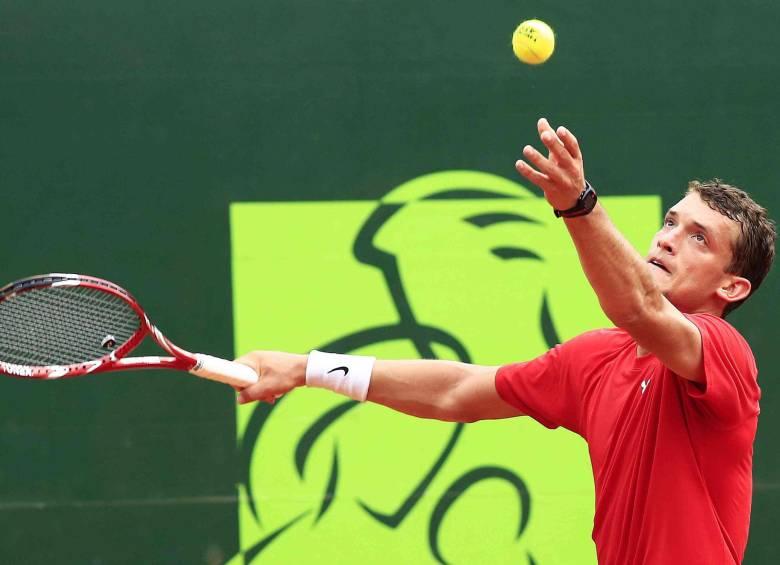 Alejandro Gómez ya comenzó a impresionar en el tenis, en el que sueña con ser una de las mejores raquetas del mundo. FOTO CORTESÍA