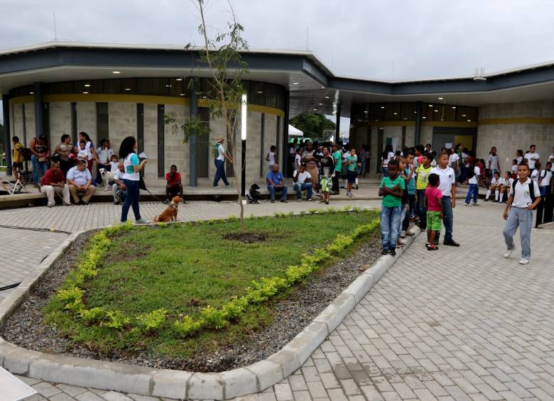 Río de Guaduas es el nombre del parque educativo de Chigorodó, inaugurado el pasado enero. FOTO julio césar herrera