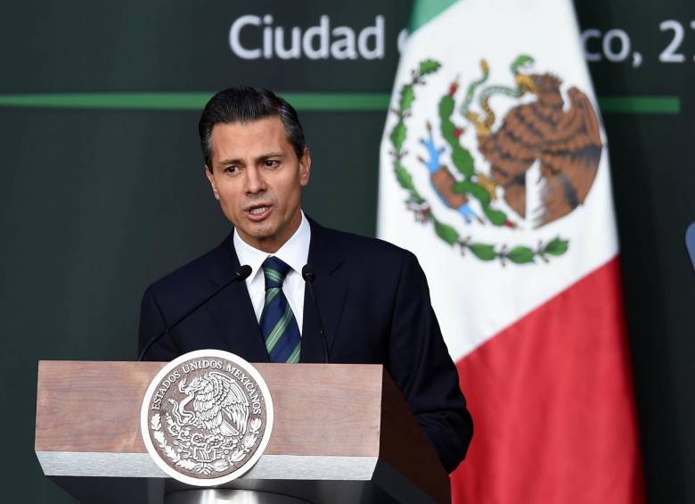 “México necesita soluciones audaces y firmes, ésta es una de ellas”, dijo el presidente Enrique Peña Nieto, en un mensaje a la nación. FOTO AFP