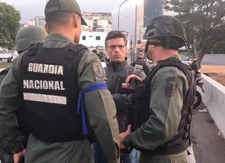 Leopoldo López, de Voluntad Popular, aseguró que opositores tienen comunicación con el gobierno venezolano. FOTO: EFE