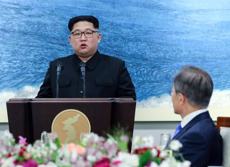 El líder norcoreano Kim Jong Un podría ropesentar un plan para desnuclearizar la península. Foto AFP