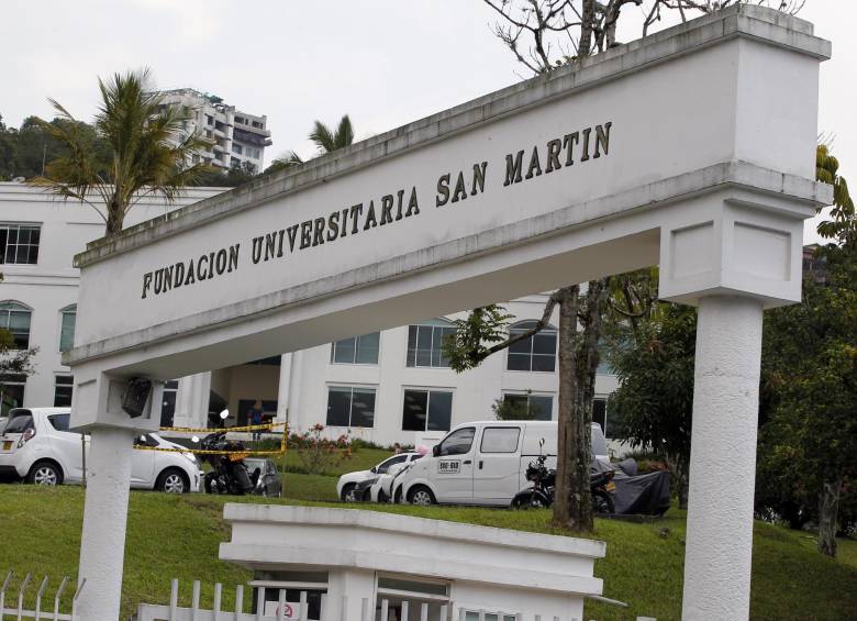 En la sede de Sabaneta de la San Martín finalizaron con normalidad el anterior semestre académico. FOTO JAIME PÉREZ