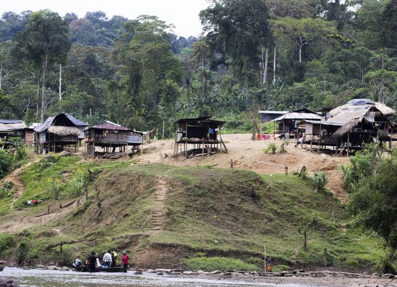 Comunidades indígenas en Chocó. FOTO ARCHIVO DONALDO ZULUAGA