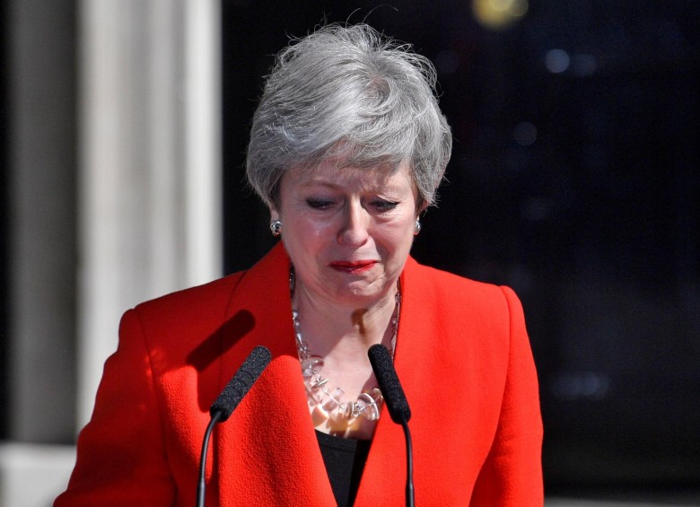 Theresa May, primera ministra de Reino Unido. Foto: AFP