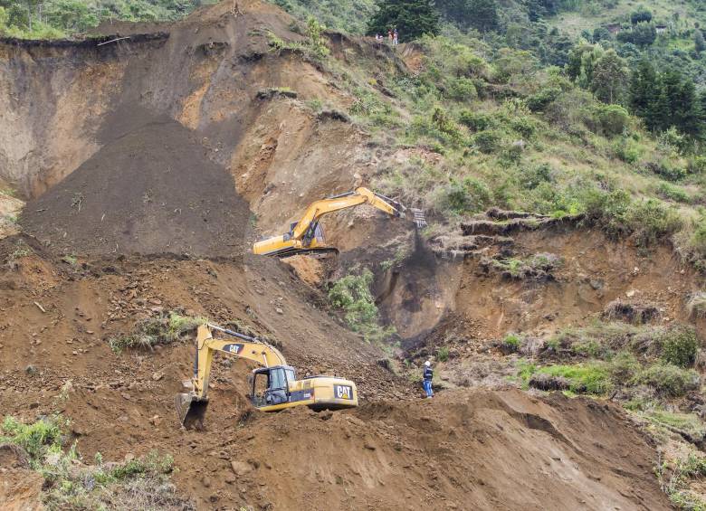 FOTO JAIME PÉREZ¿Por qué sigue cerrada la autopista Medellín - Bogotá?