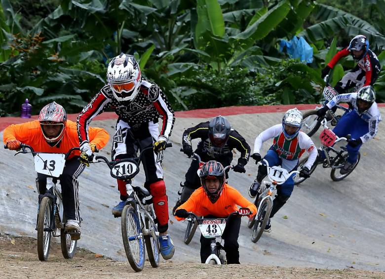 El bicicrós volvió al municipio que lo domina, Envigado. Juan David Correa (13) fue una de sus figuras. 