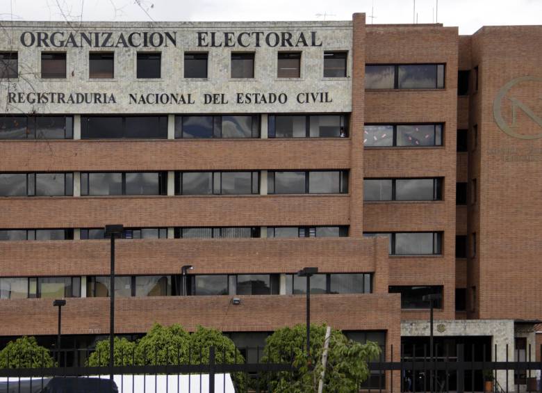 Fachada de la Registraduría. Foto: Colprensa. 