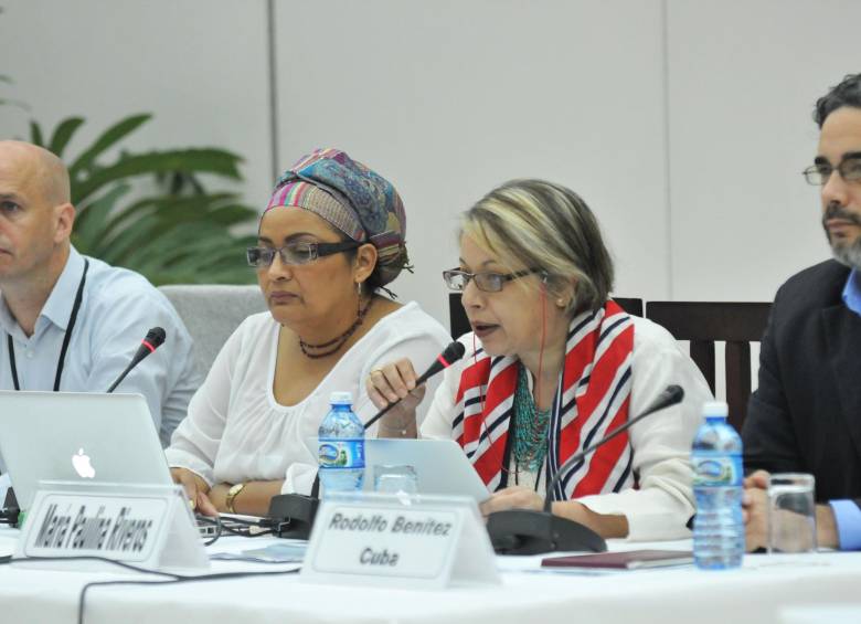 Una segunda delegación de expertos en temas de género inició este miércoles en La Habana un intercambio con los equipos del Gobierno y las Farc. FOTO CORTESÍA