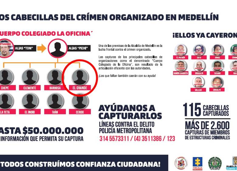 Capturan a “el Grande”, hombre de confianza de alias “Berna” y “Tom”