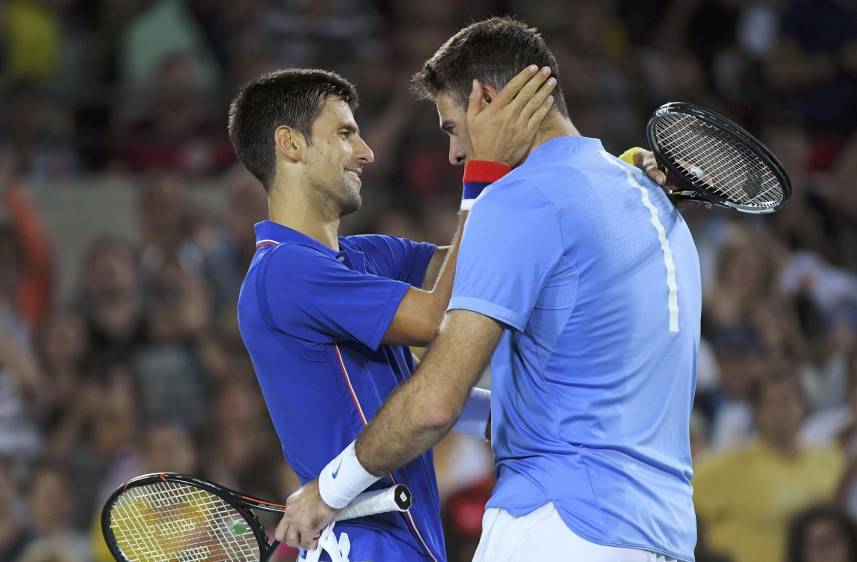 Este encuentro ya se había dado en 2012 por la medalla de bronce en los Olímpicos de Londres, del Potro también ganó hace 4 años. FOTO Reuters