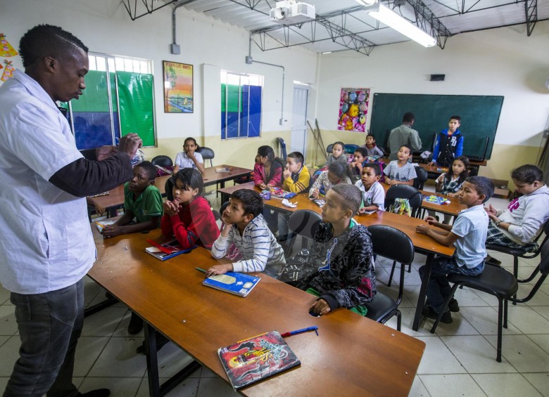 La Gobernación de Antioquia busca fortalecer la educación rural, desde que los estudiantes ingresan al sistema en preescolar, hasta la formación superior, sin salir de su territorio. Para esto se han establecido alianzas con administraciones municipales. FOTO jaime pérez
