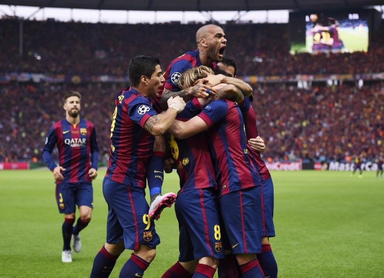 Barcelona se adelantó dos veces en el marcador. FOTO REUTERS