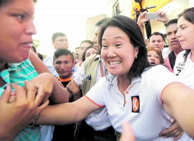 Con una base de apoyo construida desde los comicios anteriores, Keiko Fujimori es hoy día la contendora a vencer. FOTO reuters