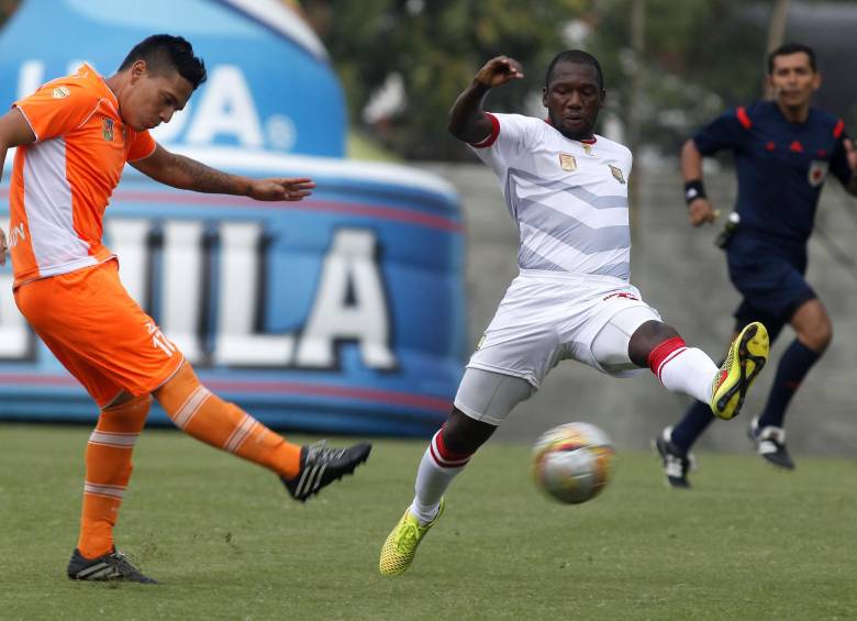 Rionegro Águilas es el mejor equipo antioqueño en la tabla de posiciones. E segundo con 16 puntos, a tres del líder Junior. FOTO MANUEL SALDARRIAGAS