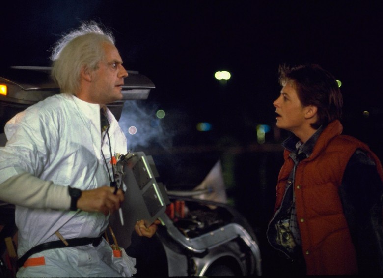 El Doc y Marty en la primera cinta. FOTO Cortesía Studio Universal