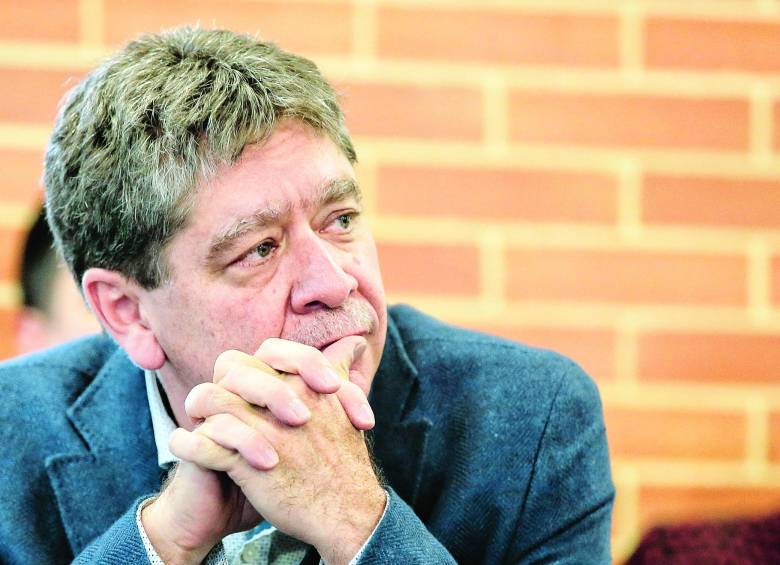 Bruce Mac Master, presidente de la Andi, firmó el comunicado en el que los empresarios piden respeto por la democracia. Foto Colprensa