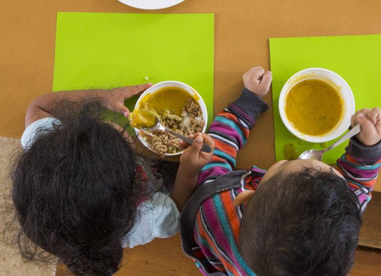 Se benefician más de 260.000 estudiantes. El programa Buen Comienzo también tiene en cuenta la nutrición. FOTO julio c. herrera