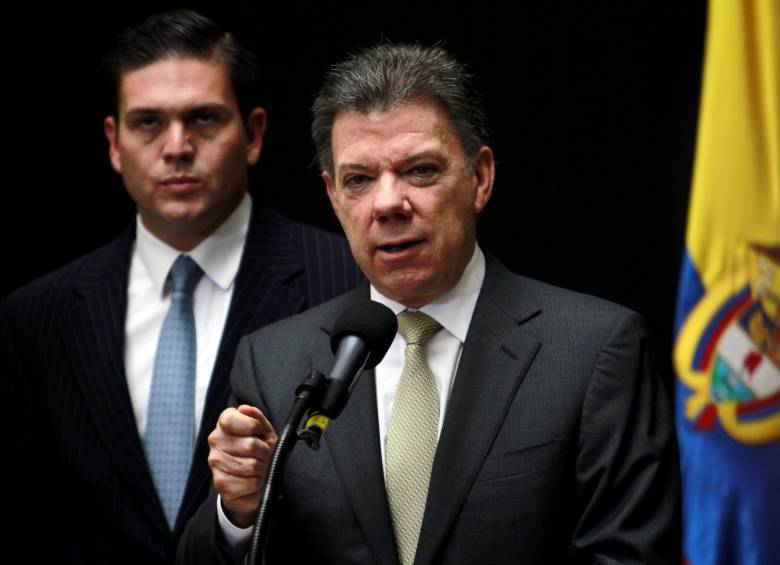 Juan Manuel Santos destacó que Cuba y Noruega serán claves para superar esta crisis que afronta el proceso de paz. FOTO ARCHIVO